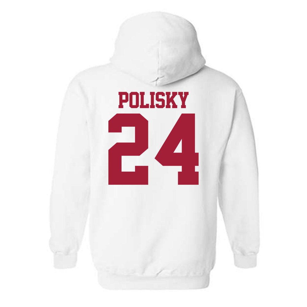Stanford - NCAA Women's Lacrosse : Aliya Polisky - Classic Shersey Hooded Sweatshirt-1