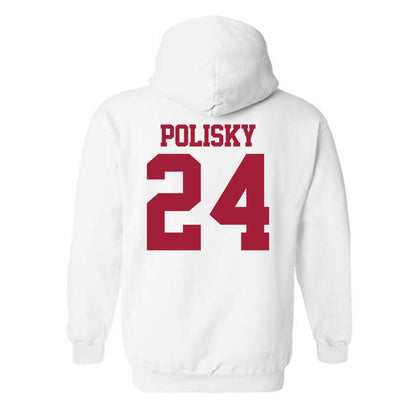 Stanford - NCAA Women's Lacrosse : Aliya Polisky - Classic Shersey Hooded Sweatshirt-1