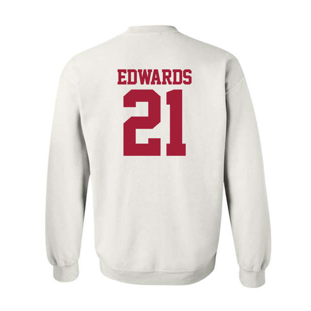 Stanford - NCAA Football : Scotty Edwards - Classic Shersey Crewneck Sweatshirt-1
