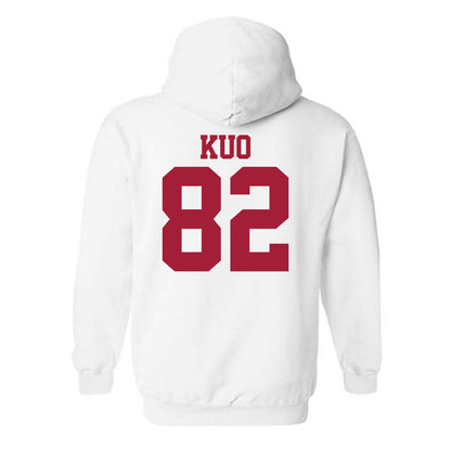 Stanford - NCAA Football : Tyler Kuo - Classic Shersey Hooded Sweatshirt-1