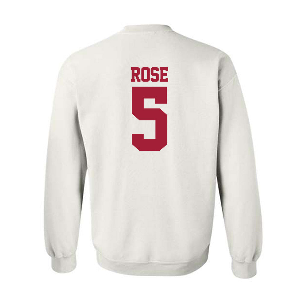 Stanford - NCAA Women's Lacrosse : Olivia Rose - Classic Shersey Crewneck Sweatshirt-1