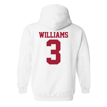 Stanford - NCAA Football : CJ Williams - Classic Shersey Hooded Sweatshirt-1
