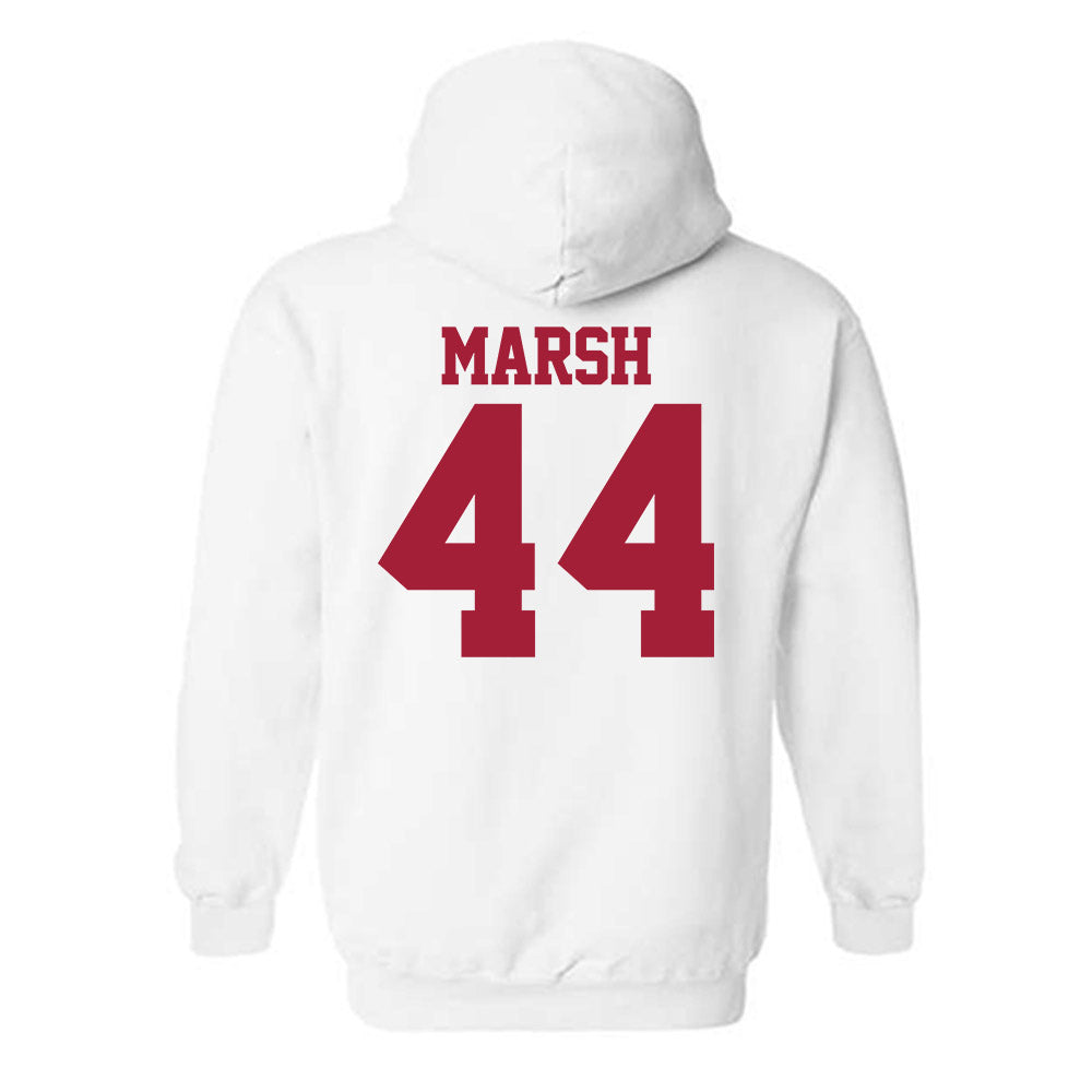 Stanford - NCAA Baseball : Quinten Marsh - Classic Shersey Hooded Sweatshirt-1