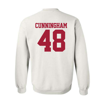 Stanford - NCAA Football : Drew Cunningham - Classic Shersey Crewneck Sweatshirt-1