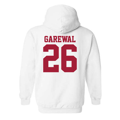 Stanford - NCAA Baseball : Sam Garewal - Classic Shersey Hooded Sweatshirt-1