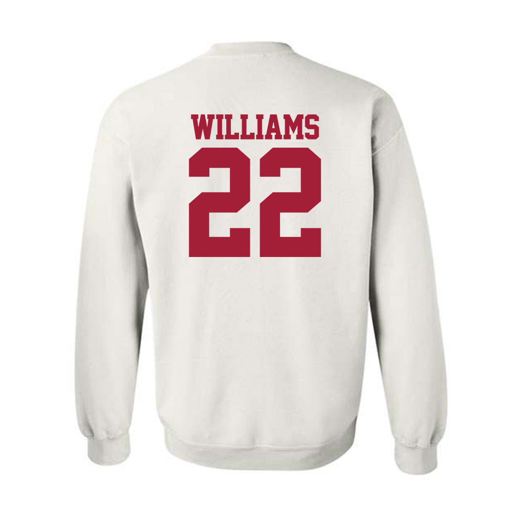 Stanford - NCAA Women's Lacrosse : Peep Williams - Classic Shersey Crewneck Sweatshirt-1