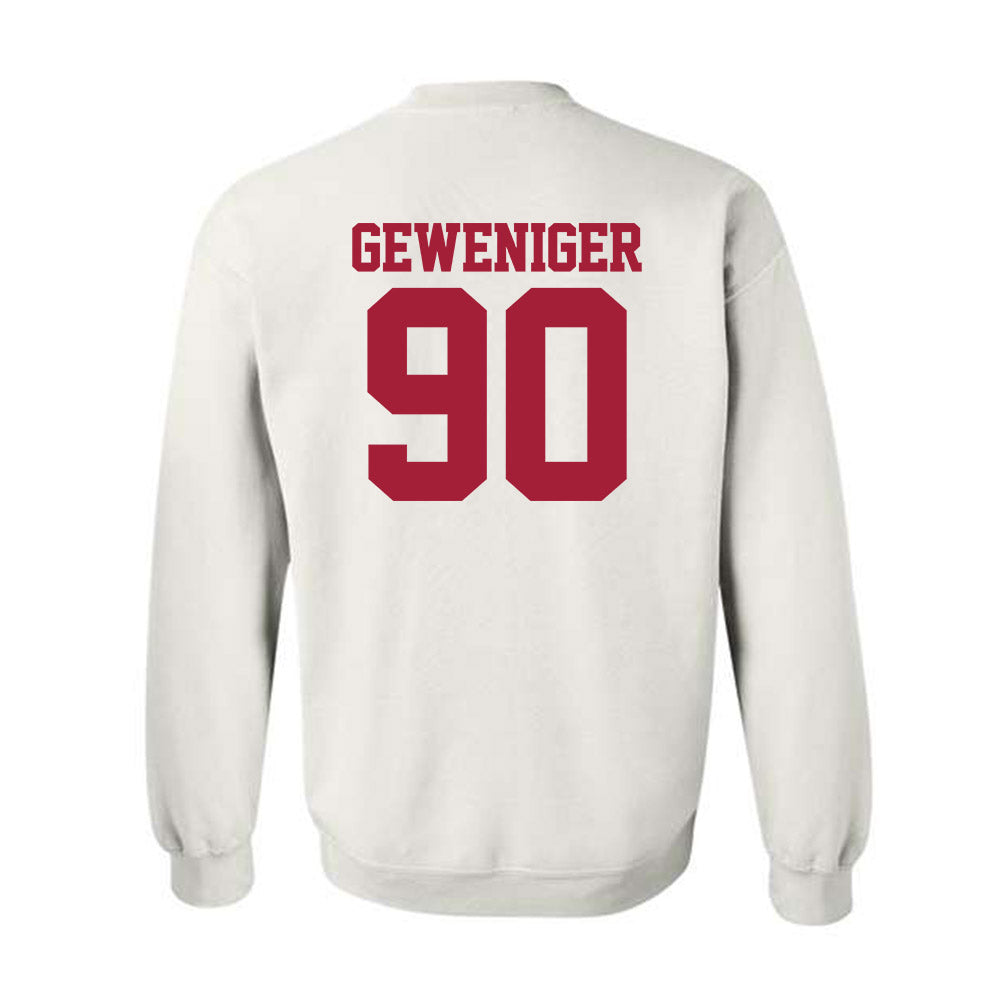 Stanford - NCAA Football : Gavin Geweniger - Classic Shersey Crewneck Sweatshirt-1