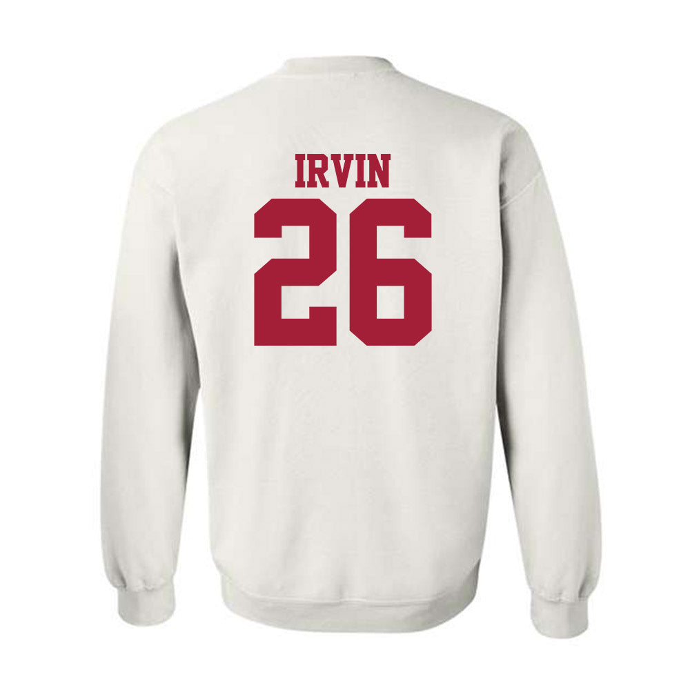Stanford - NCAA Football : Sedrick Irvin - Classic Shersey Crewneck Sweatshirt-1