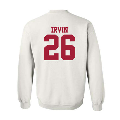 Stanford - NCAA Football : Sedrick Irvin - Classic Shersey Crewneck Sweatshirt-1