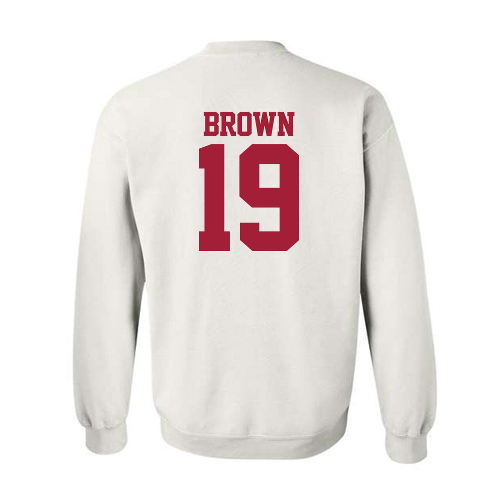 Stanford - NCAA Women's Lacrosse : Emma Brown - Classic Shersey Crewneck Sweatshirt-1