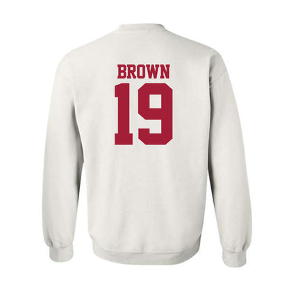 Stanford - NCAA Women's Lacrosse : Emma Brown - Classic Shersey Crewneck Sweatshirt-1
