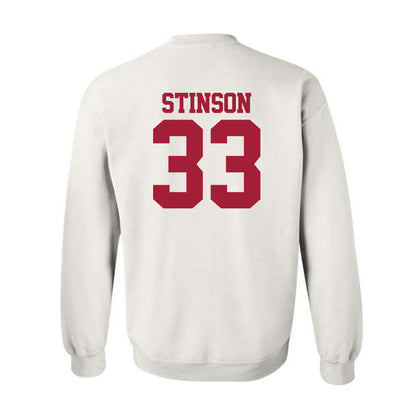 Stanford - NCAA Men's Basketball : Evan Stinson - Classic Shersey Crewneck Sweatshirt-1