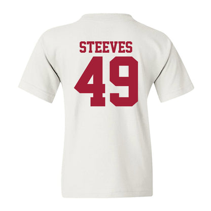 Stanford - NCAA Baseball : Austin Steeves - Youth T-Shirt-1