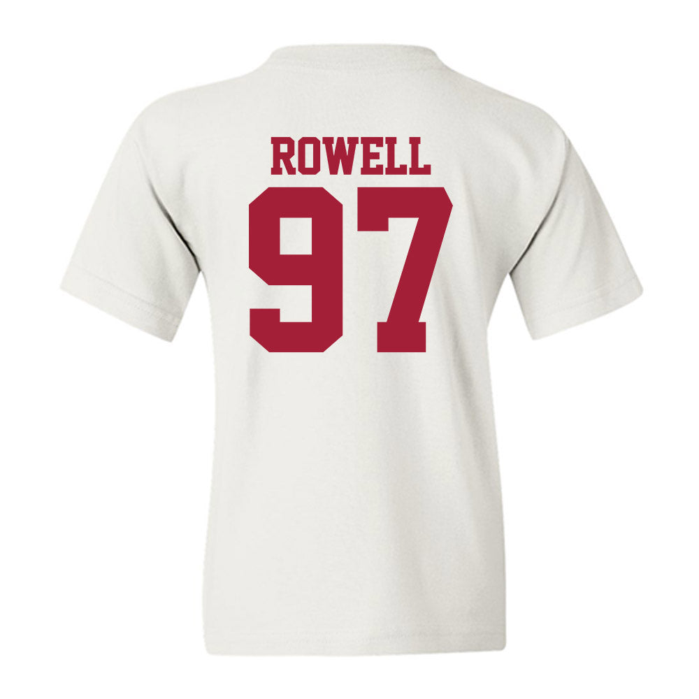Stanford - NCAA Football : Zach Rowell - Classic Shersey Youth T-Shirt-1