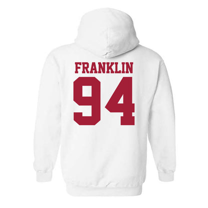 Stanford - NCAA Football : Anthony Franklin - Classic Shersey Hooded Sweatshirt-1