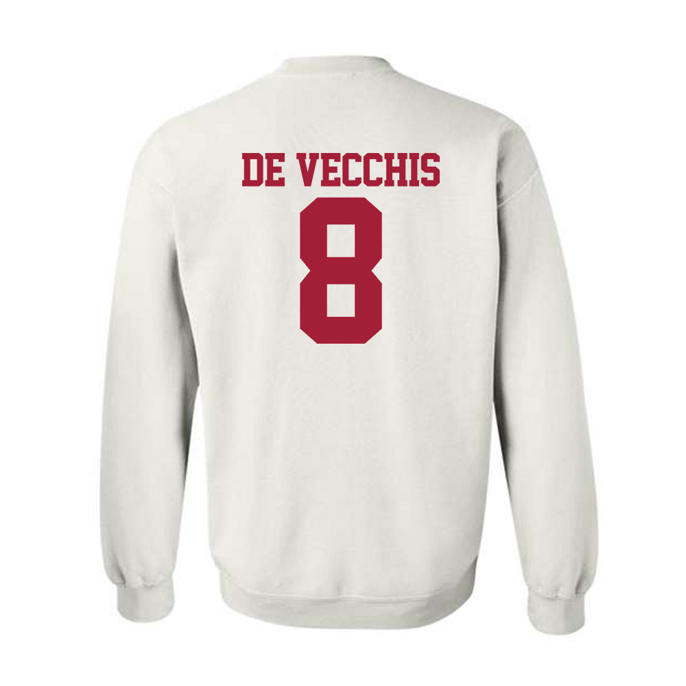 Stanford - NCAA Men's Water Polo : Simone De Vecchis - Classic Shersey Crewneck Sweatshirt-1