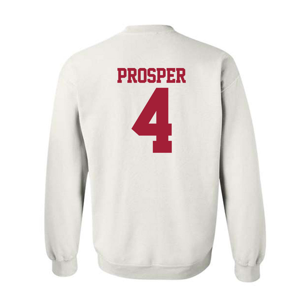 Stanford - NCAA Women's Lacrosse : Olivia Prosper - Classic Shersey Crewneck Sweatshirt-1