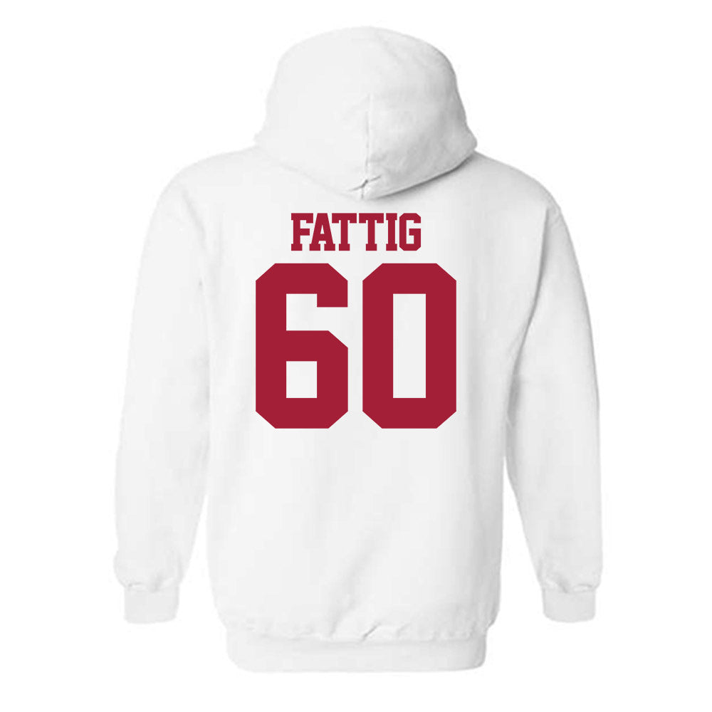Stanford - NCAA Football : Nicholas Fattig - Classic Shersey Hooded Sweatshirt-1