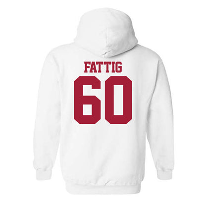 Stanford - NCAA Football : Nicholas Fattig - Classic Shersey Hooded Sweatshirt-1