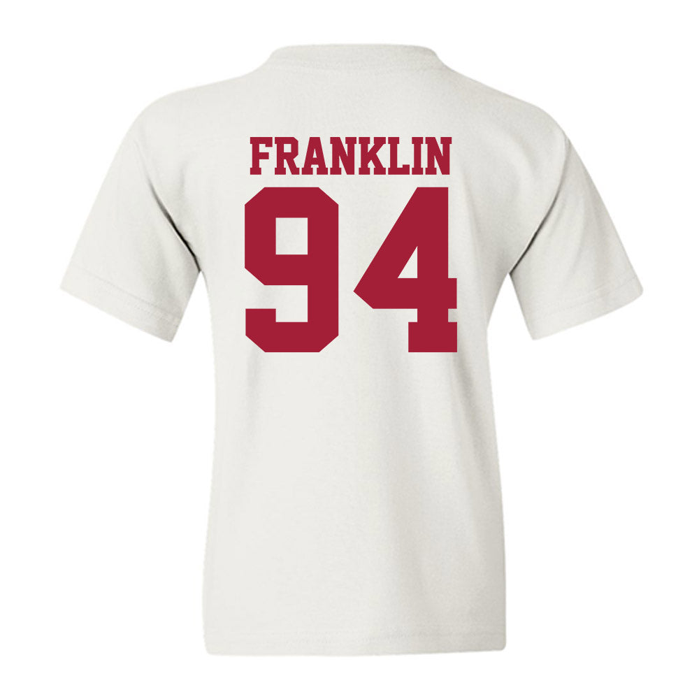 Stanford - NCAA Football : Anthony Franklin - Classic Shersey Youth T-Shirt-1