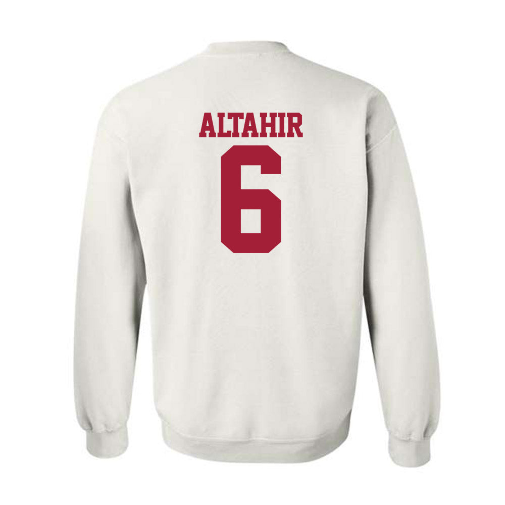 Stanford - NCAA Football : Tuna Altahir - Classic Shersey Crewneck Sweatshirt-1