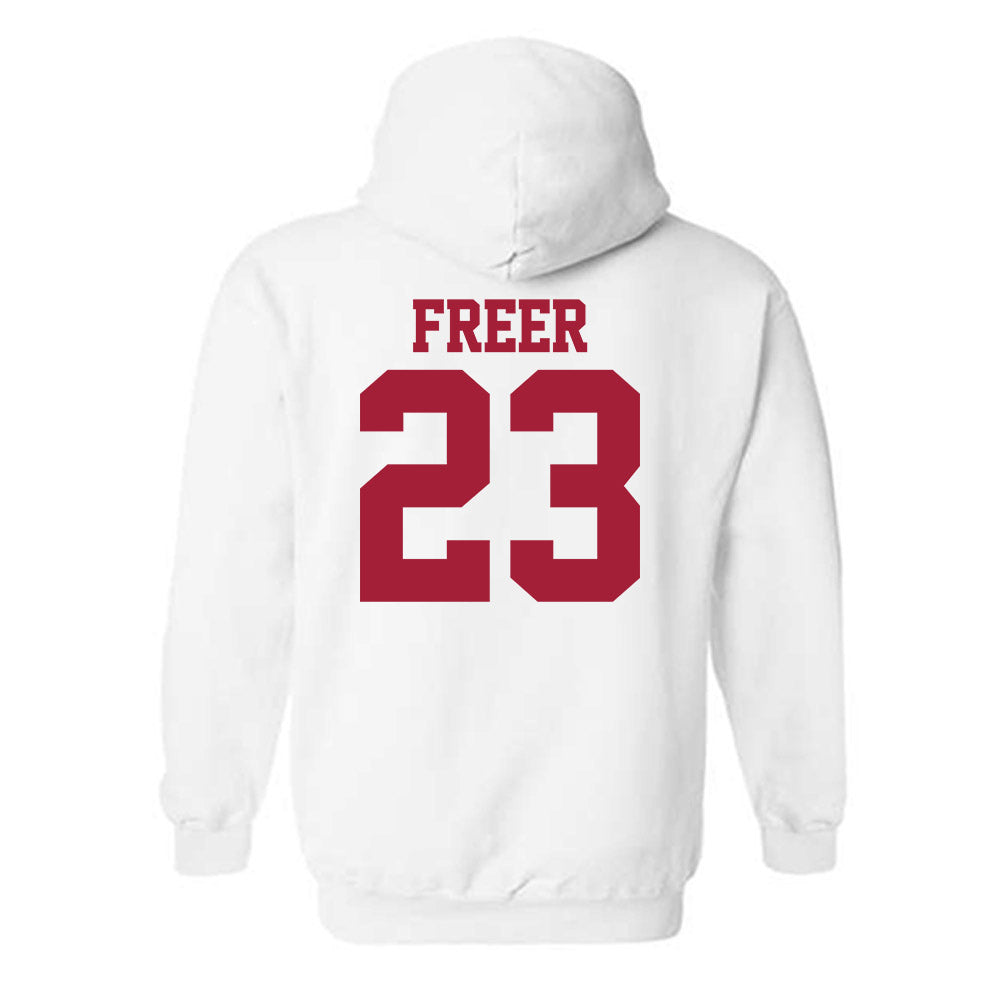 Stanford - NCAA Women's Soccer : Lily Freer - Classic Shersey Hooded Sweatshirt-1