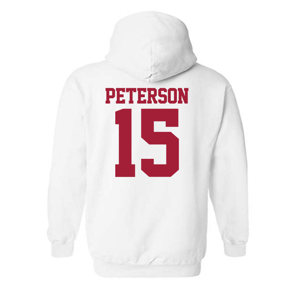 Stanford - NCAA Women's Basketball : Harper Peterson - Classic Shersey Hooded Sweatshirt-1