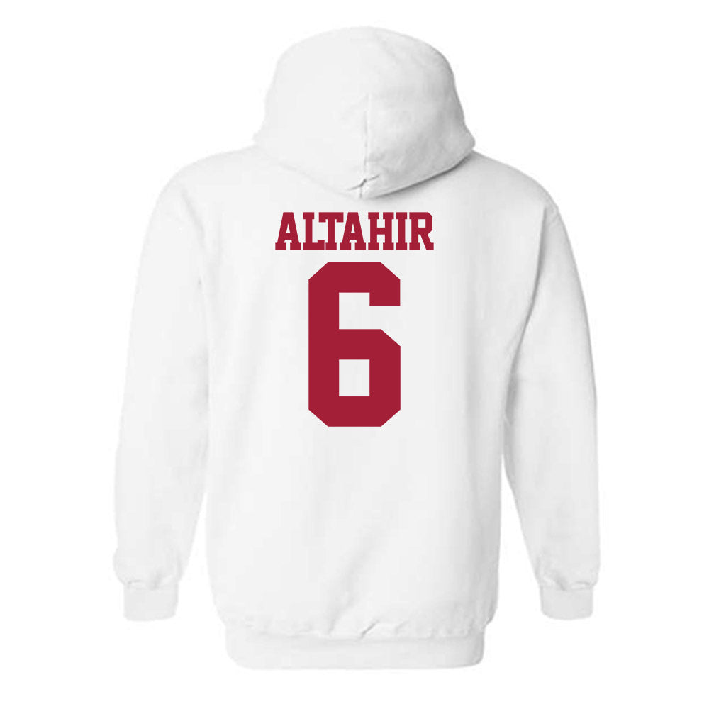 Stanford - NCAA Football : Tuna Altahir - Classic Shersey Hooded Sweatshirt-1