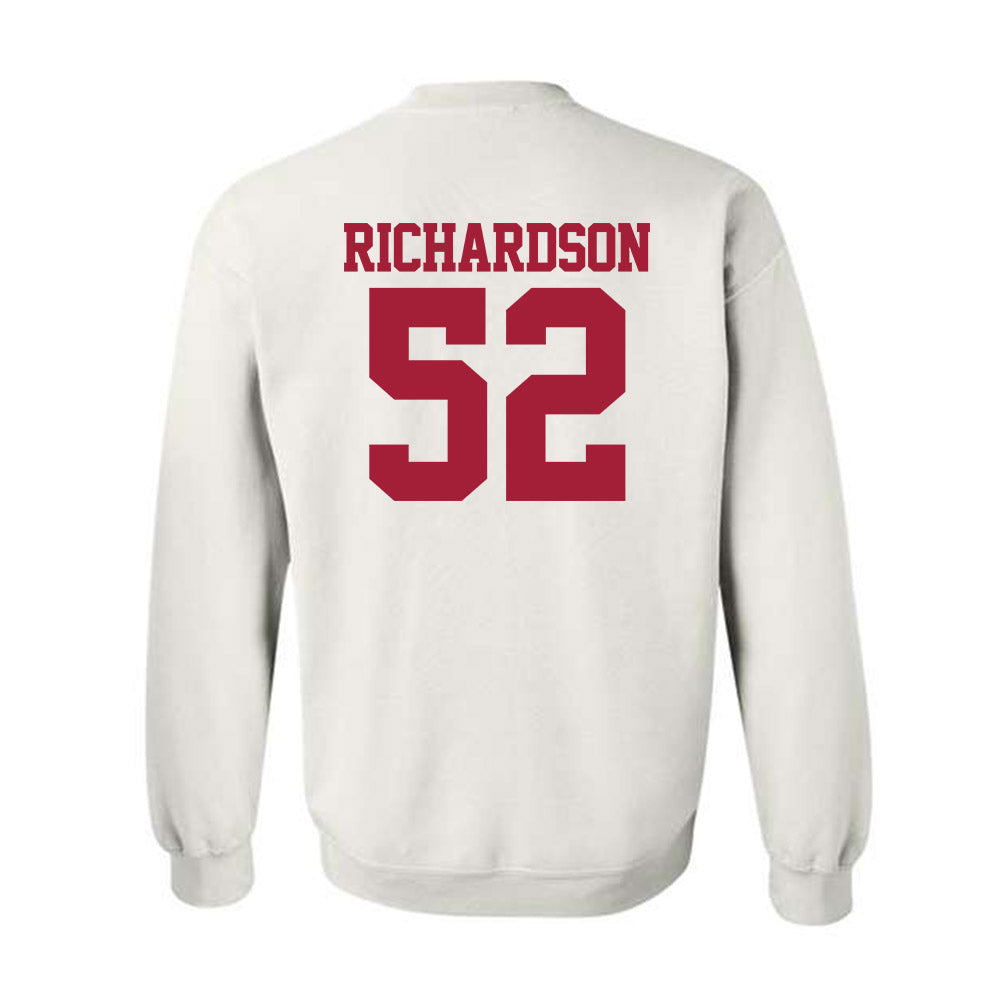Stanford - NCAA Football : Maxwell Richardson - Classic Shersey Crewneck Sweatshirt-1