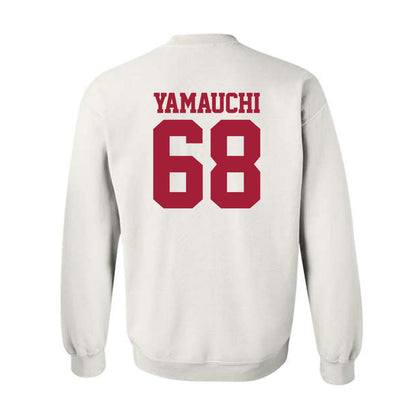 Stanford - NCAA Football : Zak Yamauchi - Classic Shersey Crewneck Sweatshirt-1