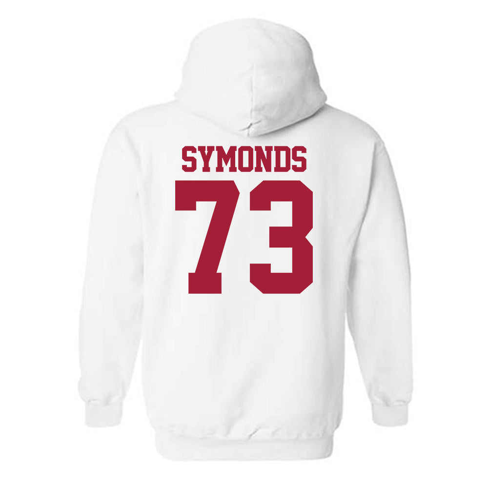 Stanford - NCAA Football : Charlie Symonds - Classic Shersey Hooded Sweatshirt-1