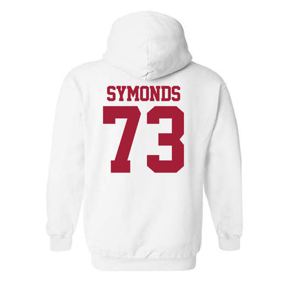 Stanford - NCAA Football : Charlie Symonds - Classic Shersey Hooded Sweatshirt-1