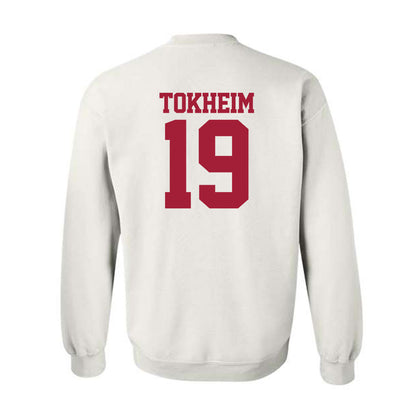 Stanford - NCAA Baseball : Teddy Tokheim - Classic Shersey Crewneck Sweatshirt-1