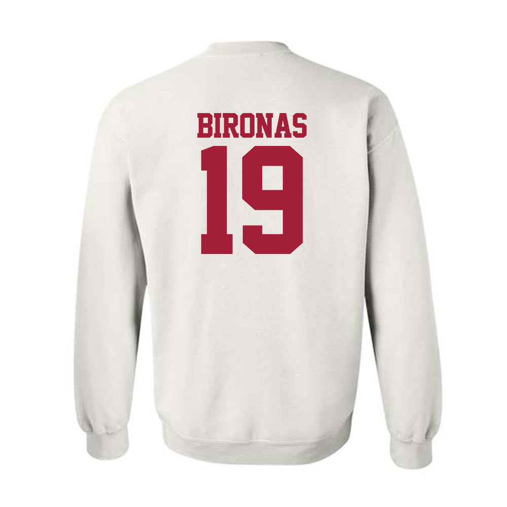 Stanford - NCAA Football : London Bironas - Classic Shersey Crewneck Sweatshirt-1