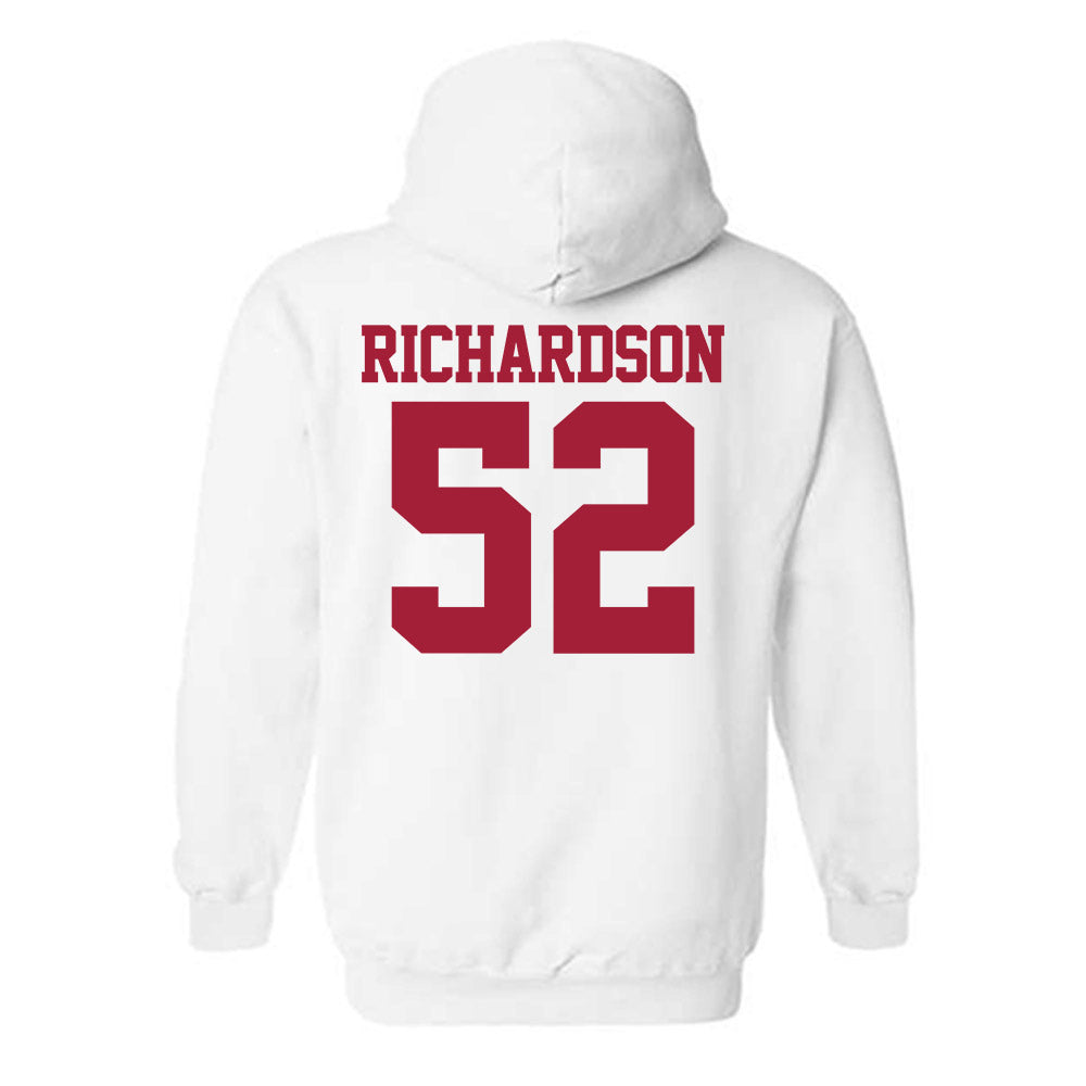 Stanford - NCAA Football : Maxwell Richardson - Classic Shersey Hooded Sweatshirt-1