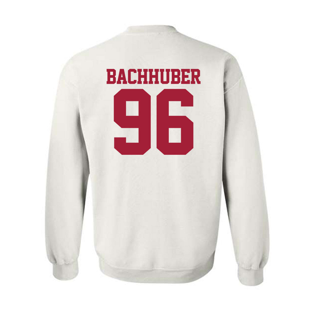Stanford - NCAA Football : Connor Bachhuber - Classic Shersey Crewneck Sweatshirt-1