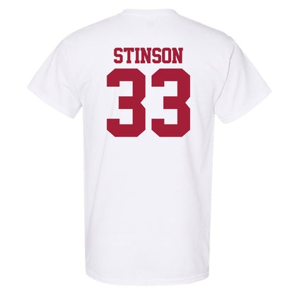 Stanford - NCAA Men's Basketball : Evan Stinson - Classic Shersey T-Shirt-1