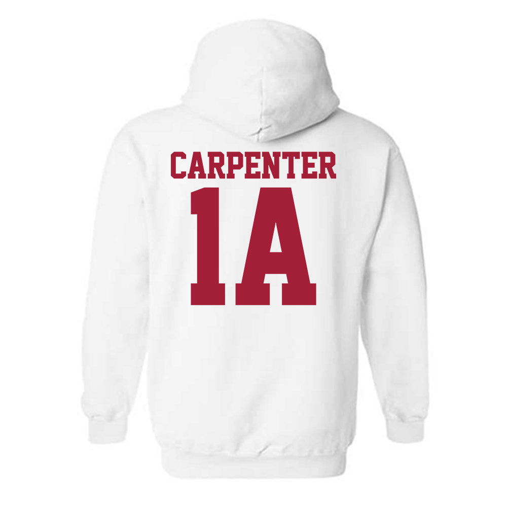 Stanford - NCAA Women's Water Polo : Christine Carpenter - Classic Shersey Hooded Sweatshirt-1