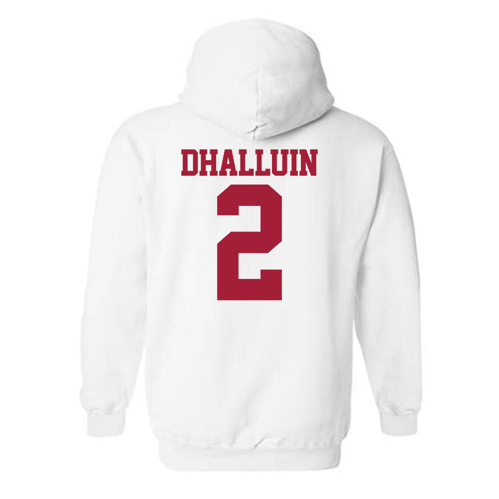 Stanford - NCAA Women's Water Polo : Juliette Dhalluin - Classic Shersey Hooded Sweatshirt-1