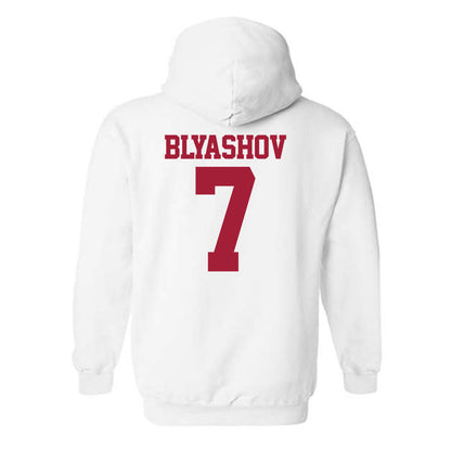 Stanford - NCAA Women's Volleyball : Julia Blyashov - Classic Shersey Hooded Sweatshirt-1