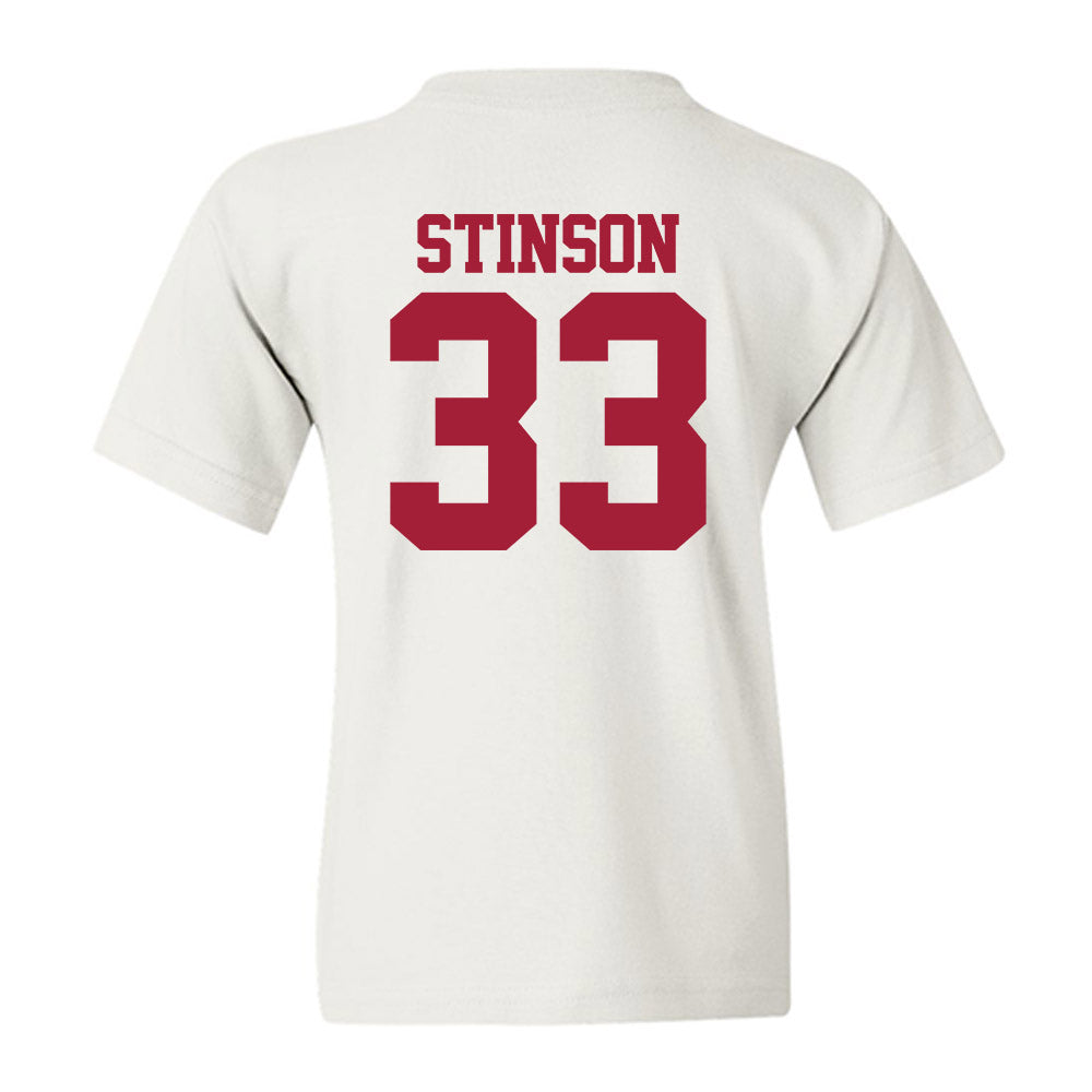 Stanford - NCAA Men's Basketball : Evan Stinson - Classic Shersey Youth T-Shirt-1