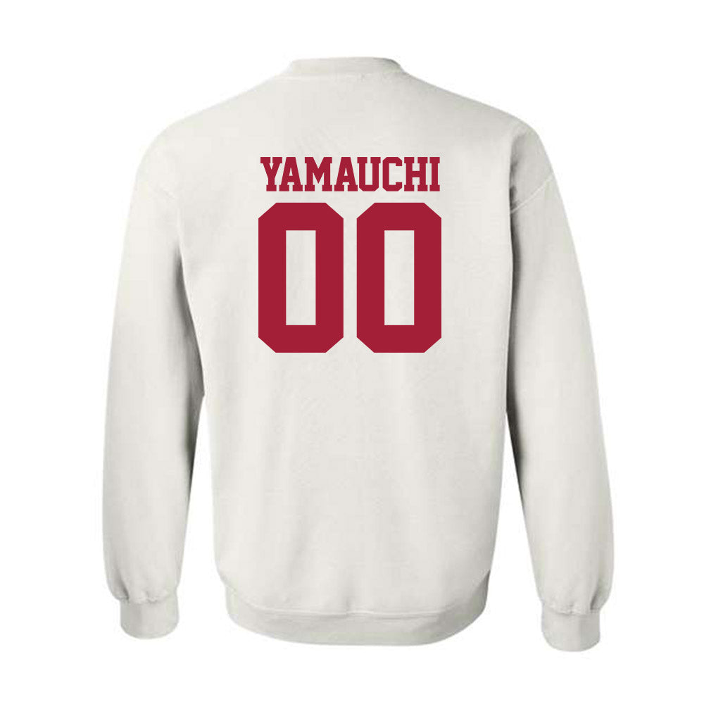 Stanford - NCAA Football : Zak Yamauchi - Classic Shersey Crewneck Sweatshirt-1