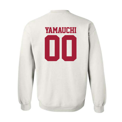 Stanford - NCAA Football : Zak Yamauchi - Classic Shersey Crewneck Sweatshirt-1