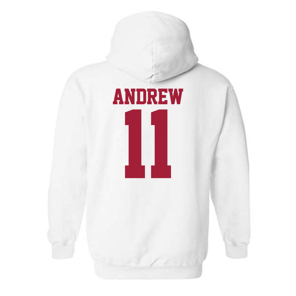 Stanford - NCAA Women's Volleyball : Elizabeth Andrew - Classic Shersey Hooded Sweatshirt-1