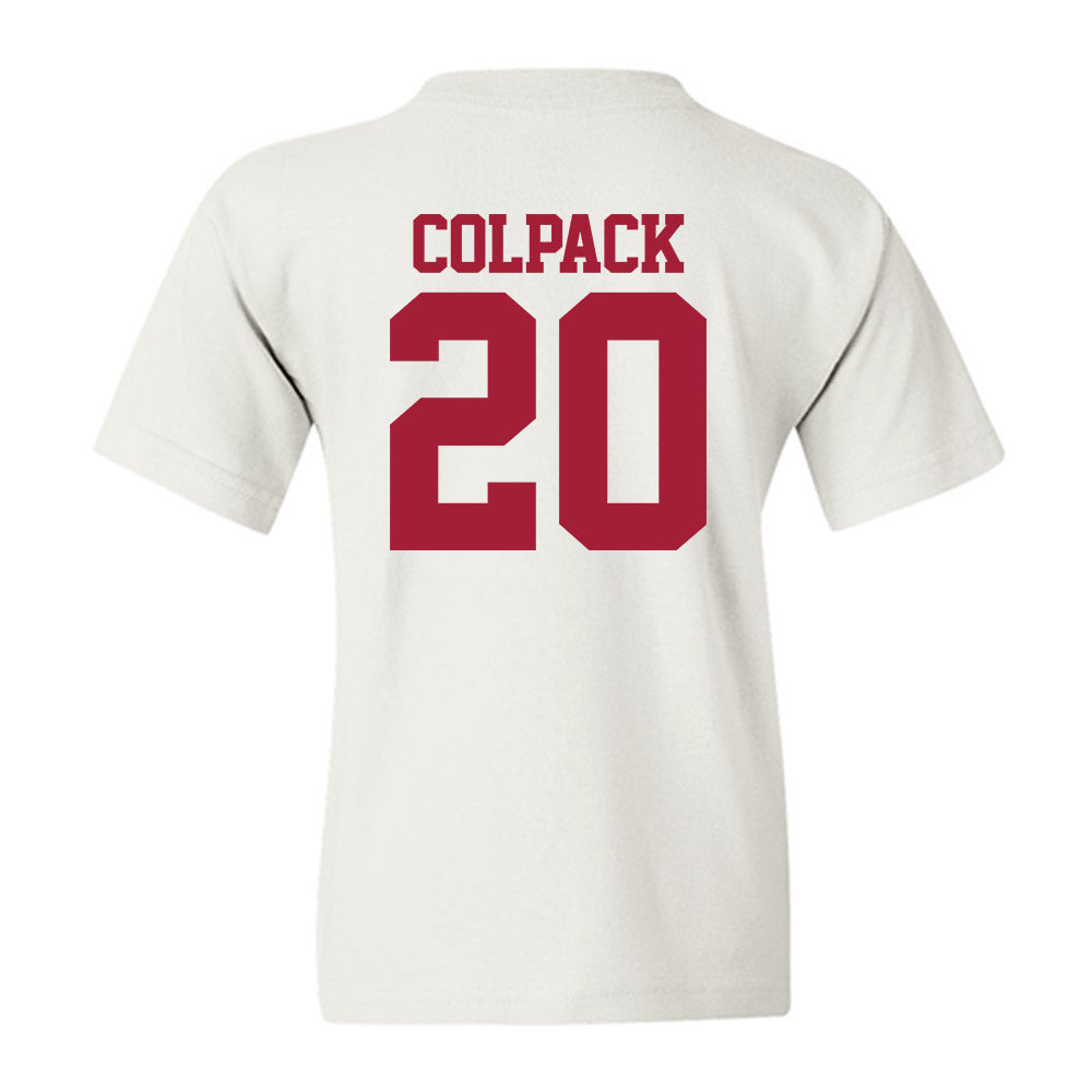 Stanford - NCAA Women's Lacrosse : Anna Colpack - Classic Shersey Youth T-Shirt-1