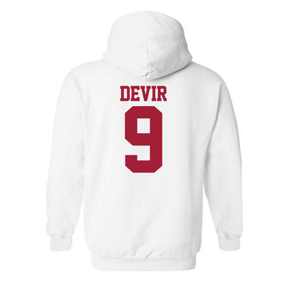 Stanford - NCAA Women's Lacrosse : Lindsey Devir - Classic Shersey Hooded Sweatshirt-1