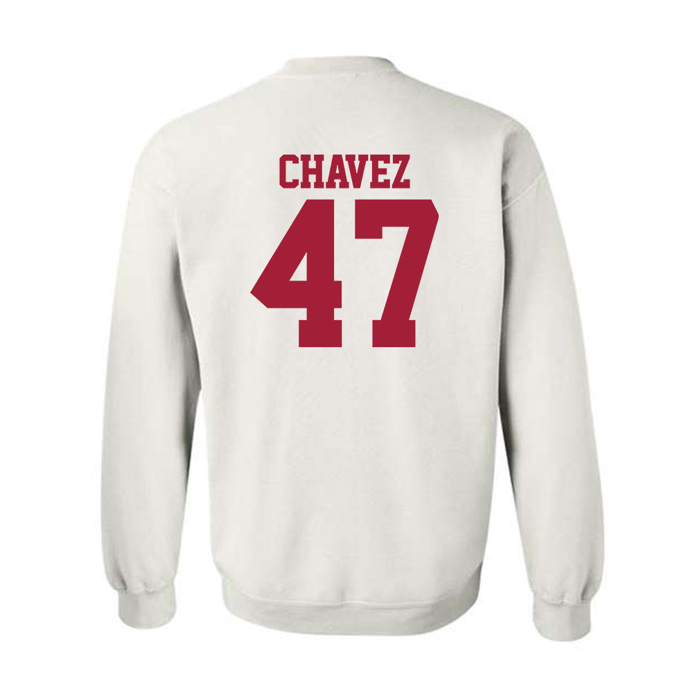 Stanford - NCAA Football : Alejandro Chavez - Classic Shersey Crewneck Sweatshirt-1