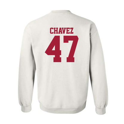 Stanford - NCAA Football : Alejandro Chavez - Classic Shersey Crewneck Sweatshirt-1