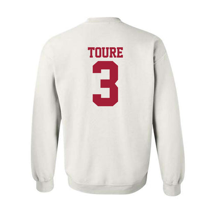 Stanford - NCAA Men's Basketball : Tallis Toure - Classic Shersey Crewneck Sweatshirt-1