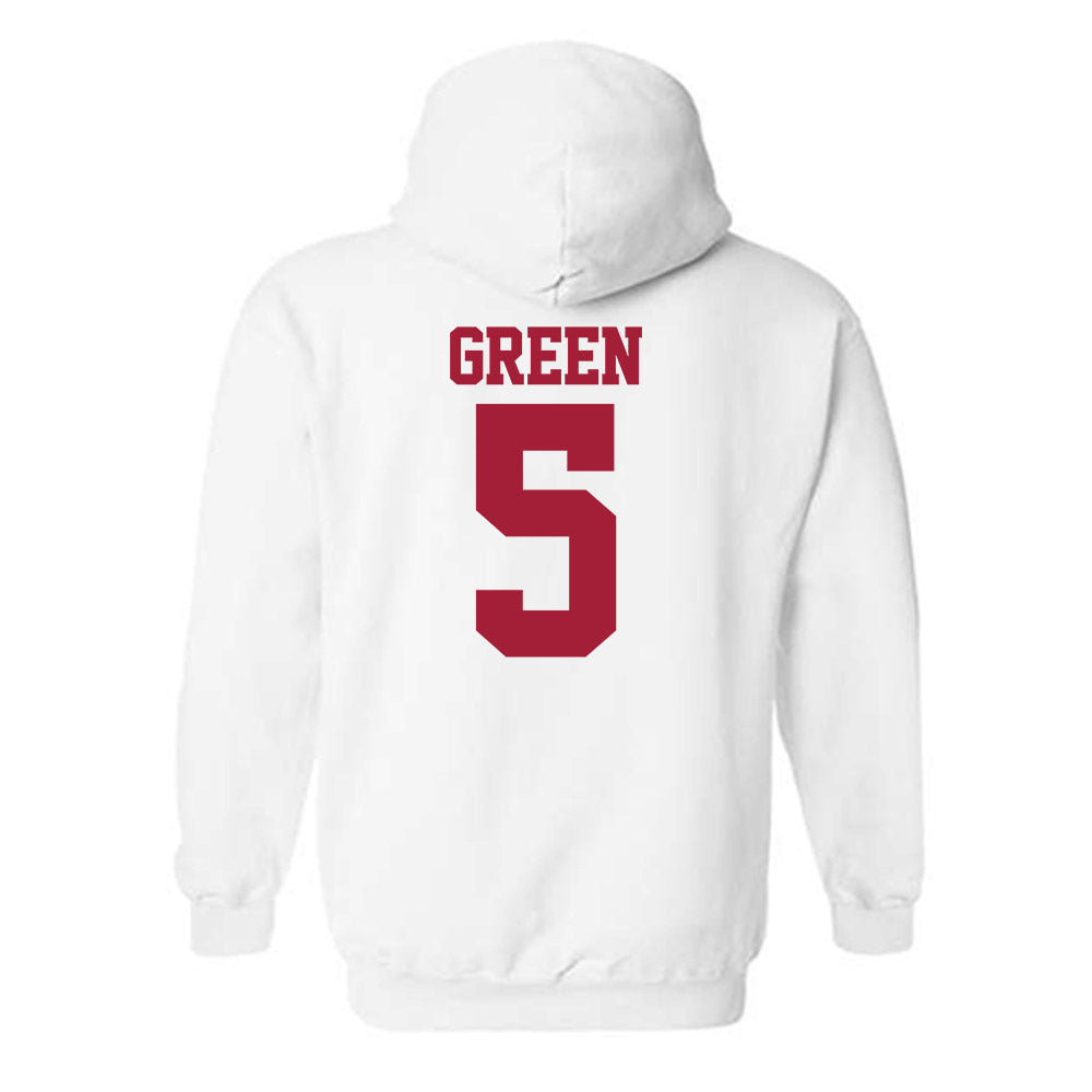 Stanford - NCAA Football : Jay Green - Classic Shersey Hooded Sweatshirt-1